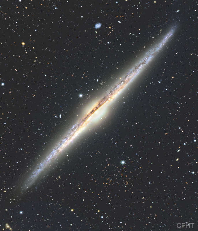 NGC 4565: Galaxy on Edge