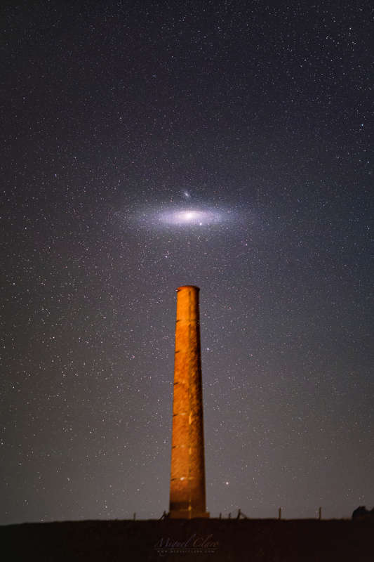 Andromeda in a Single Shot