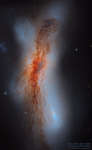 NGC 520: stalkivayushiesya galaktiki