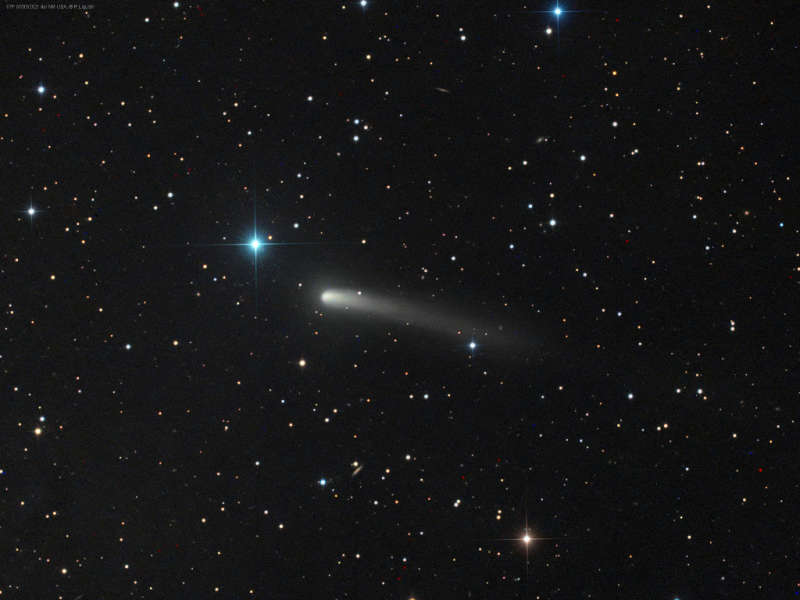 Вид на комету Розетты