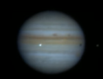Видео: вспышка на Юпитере