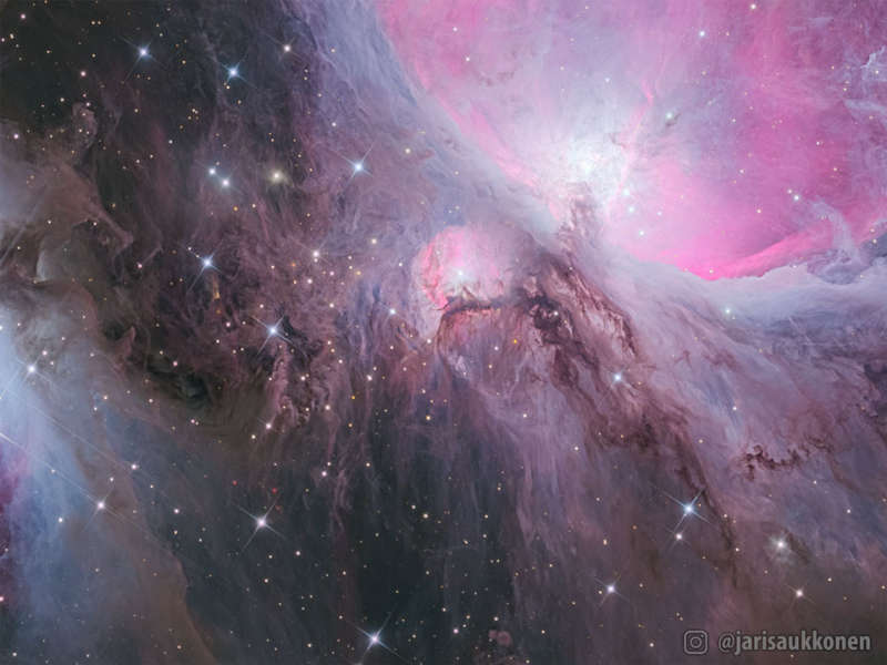 M43: Streams of Orion