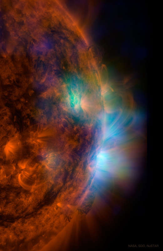 The Sun in X rays from NuSTAR