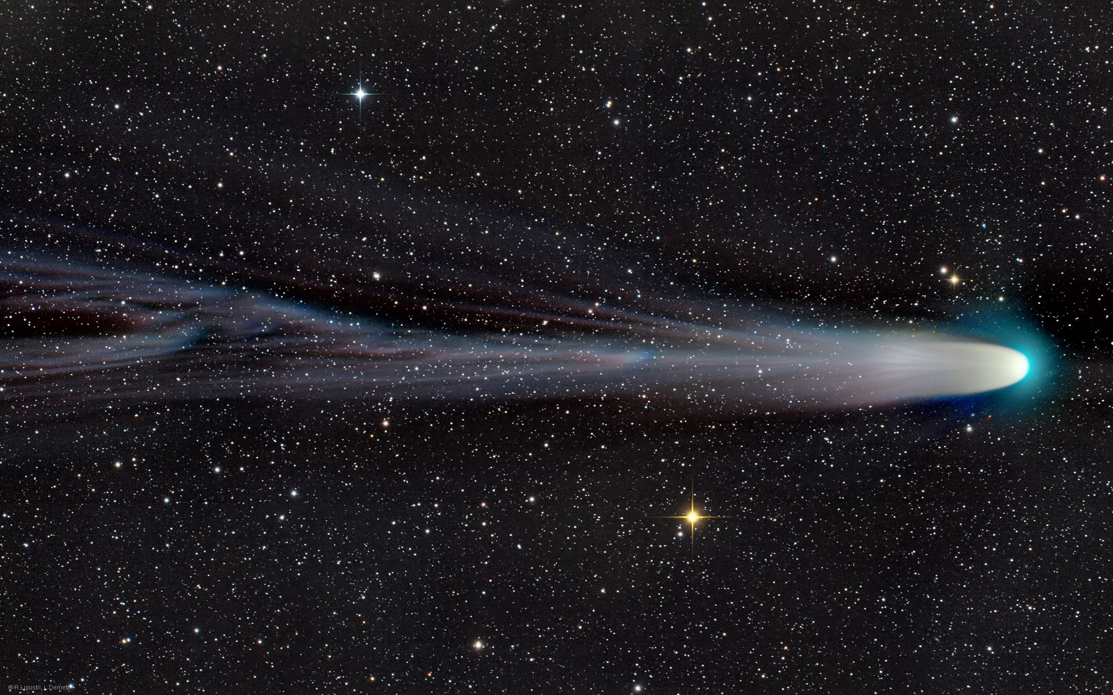 The Tail of a Christmas Comet