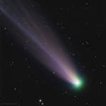 Комета Леонарда крупным планом из Австралии