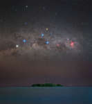 Сокровища ночного неба на Мальдивах