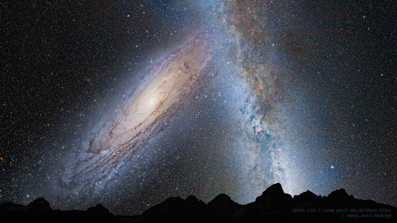 Обреченный Млечный Путь: ожидаемое столкновение с Андромедой