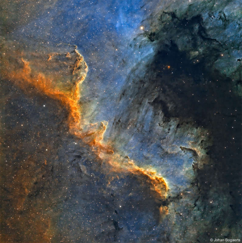 The Cygnus Wall of Star Formation