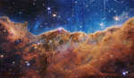 Утесы в Киле от космического телескопа "Джеймс Вебб"