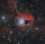 NGC 2626 в комплексе молекулярных облаков в Парусах