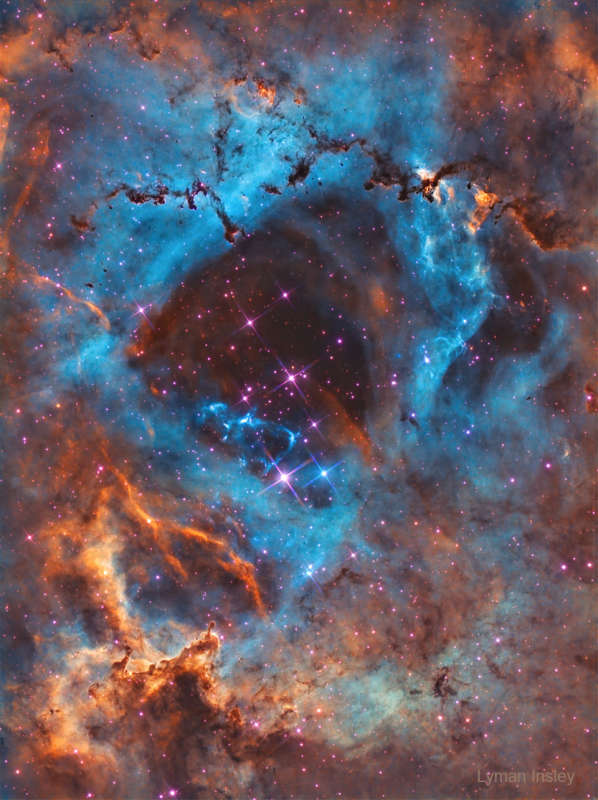 APOD: 2023 February 6 Б In the Heart of the Rosette Nebula