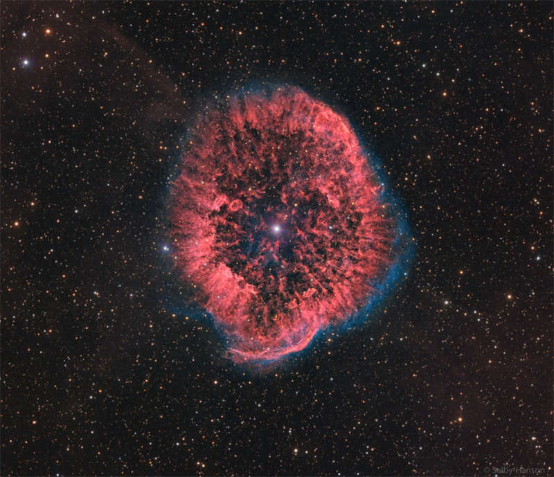 APOD: 2023 February 8 Б Stellar Wind Shaped Nebula RCW 58