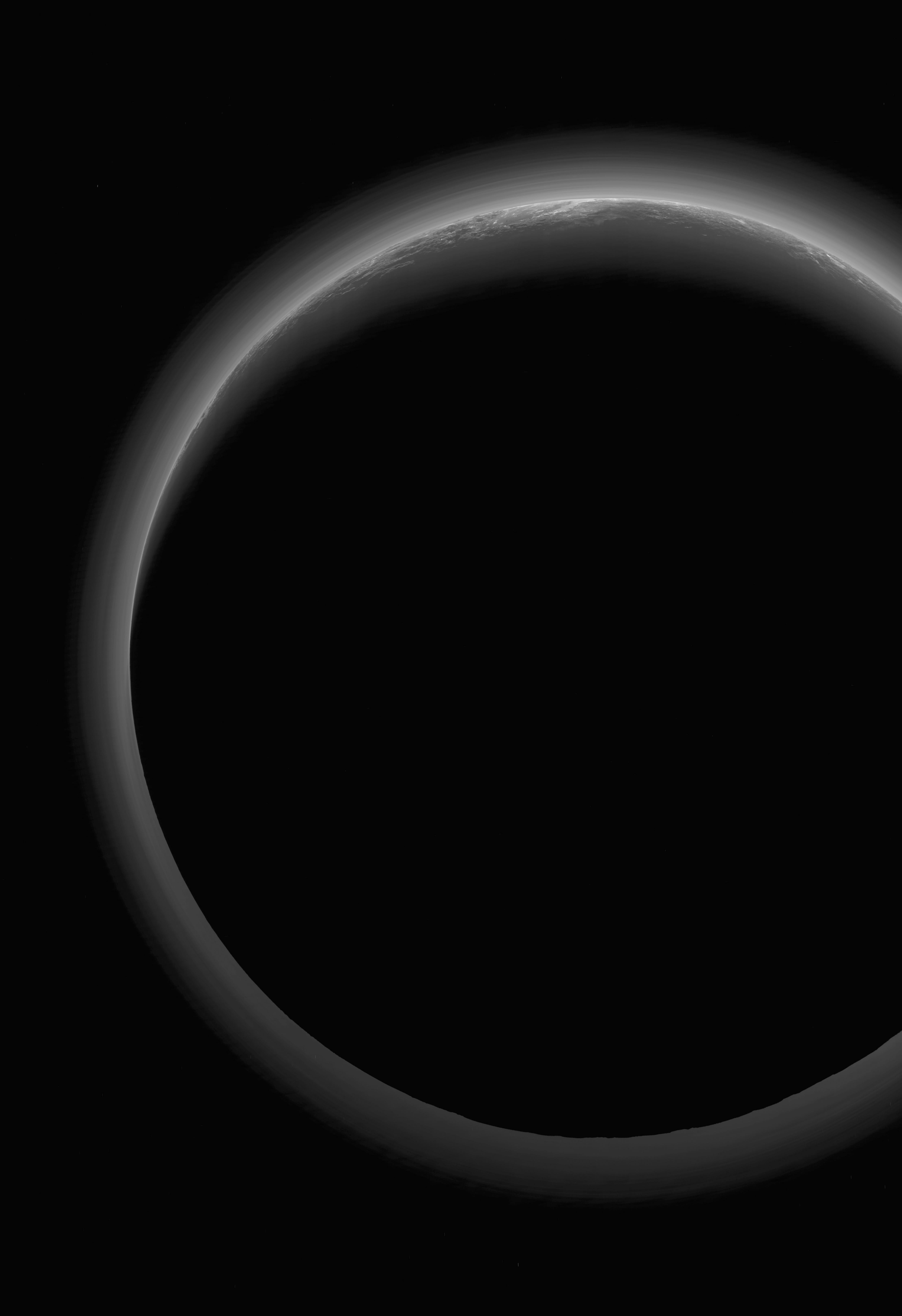 APOD: 2025 October 2 � Pluto at Night