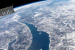 APOD: 2025 October 11 � Manicouagan Impact Crater from Space