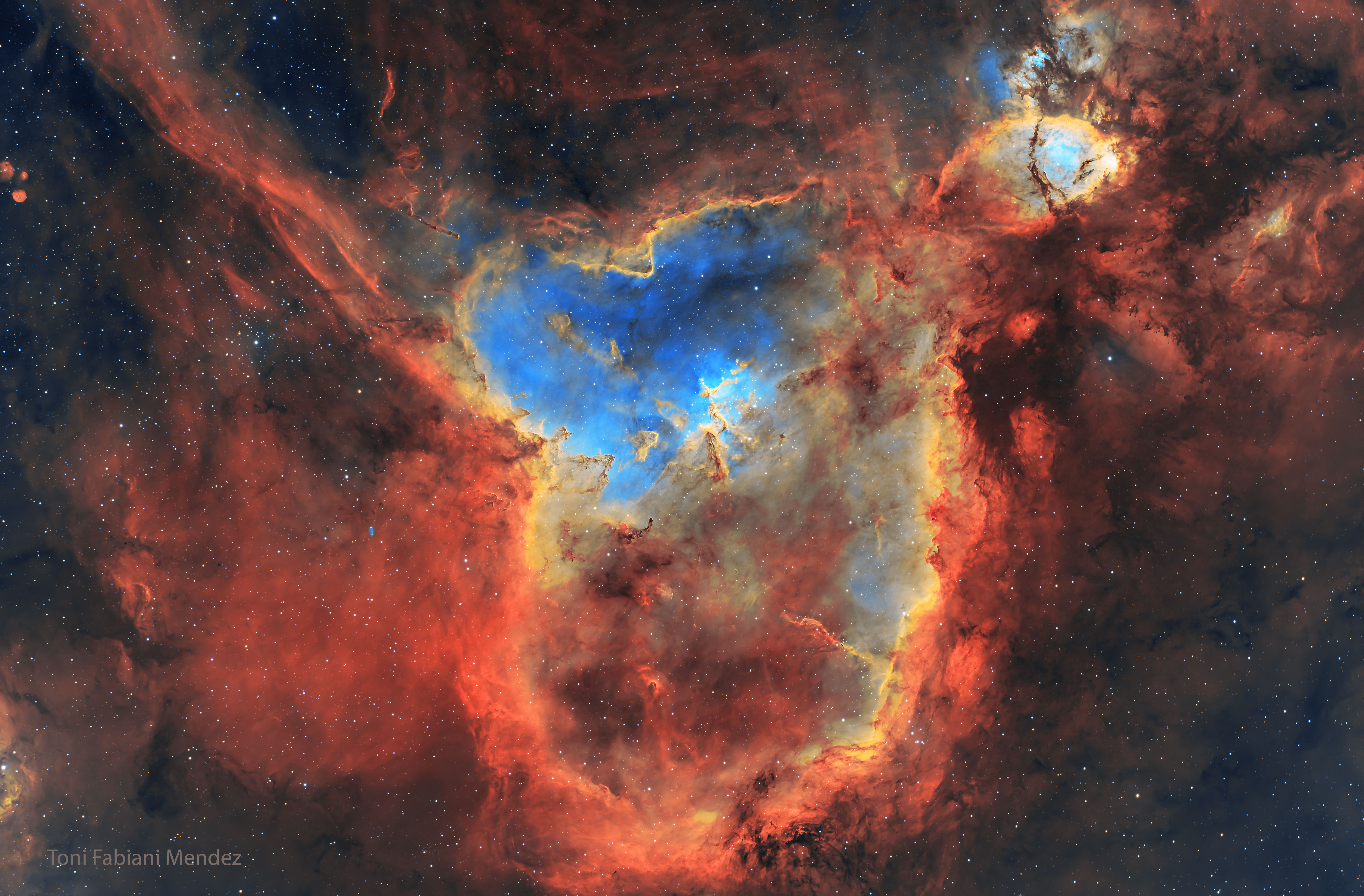 APOD: 2025 October 21 � IC 1805: The Heart Nebula