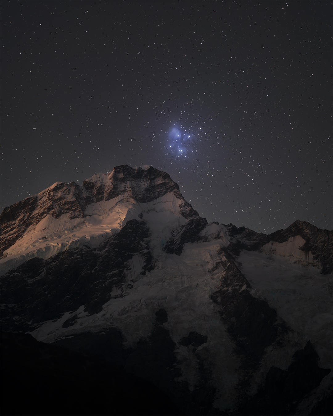 Pleiades from Planet Earth