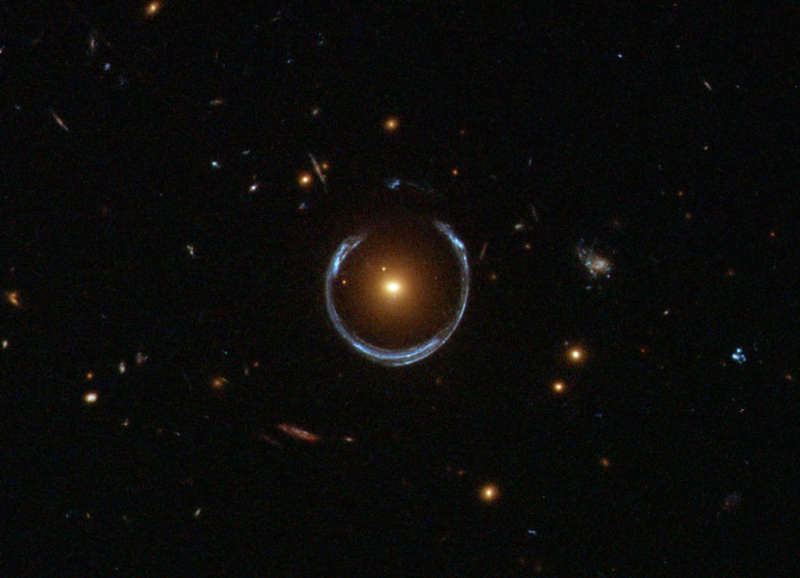APOD: 2025 November 2 � A Horseshoe Einstein Ring from Hubble