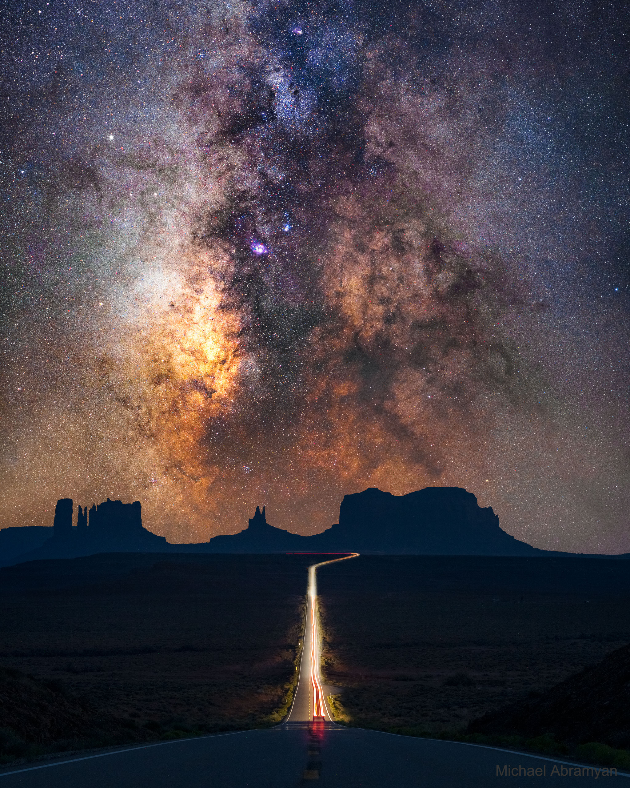 APOD: 2025 November 9 � Road to the Galactic Center