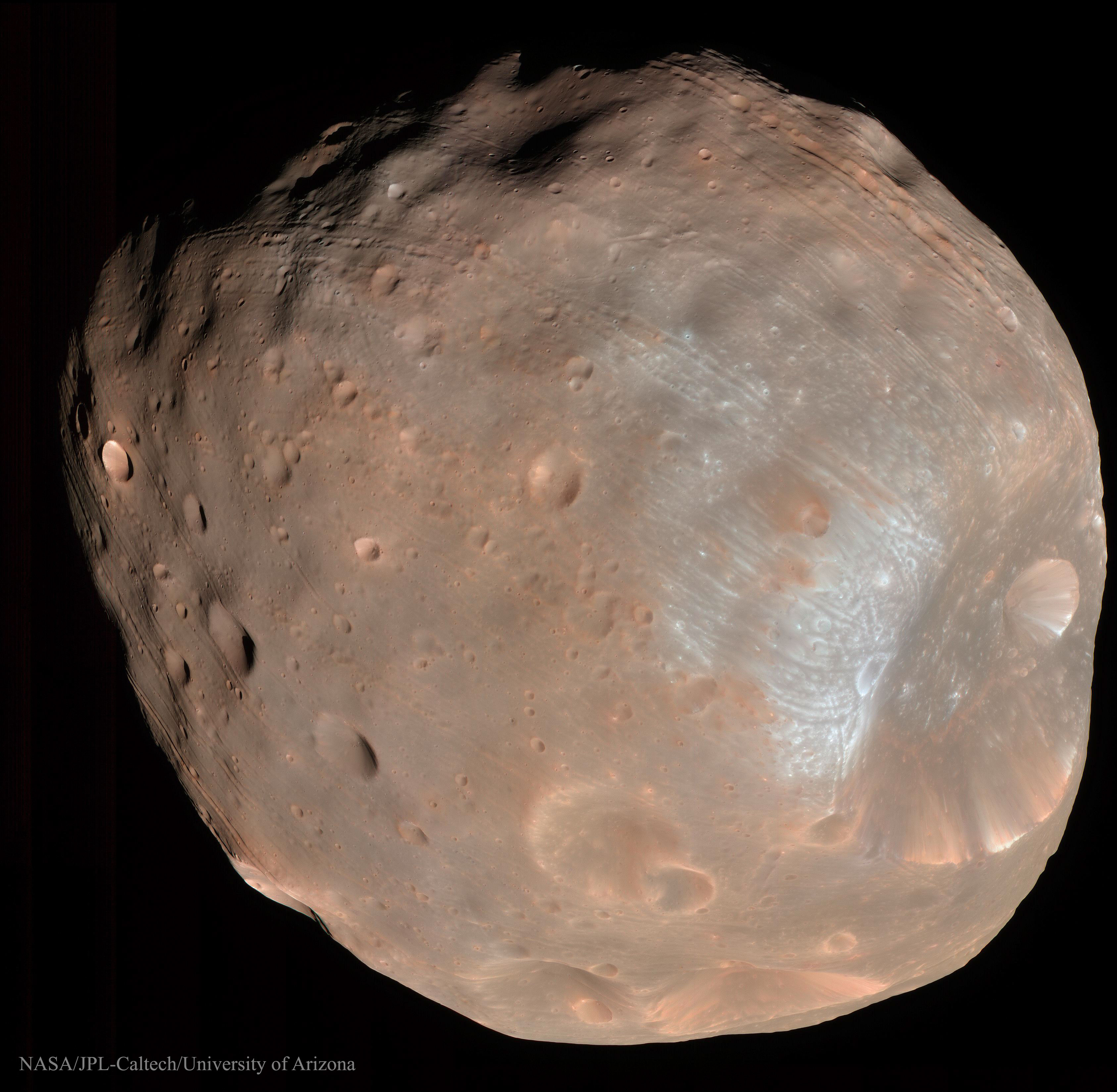 APOD: 2026 January 25 � Phobos: Doomed Moon of Mars