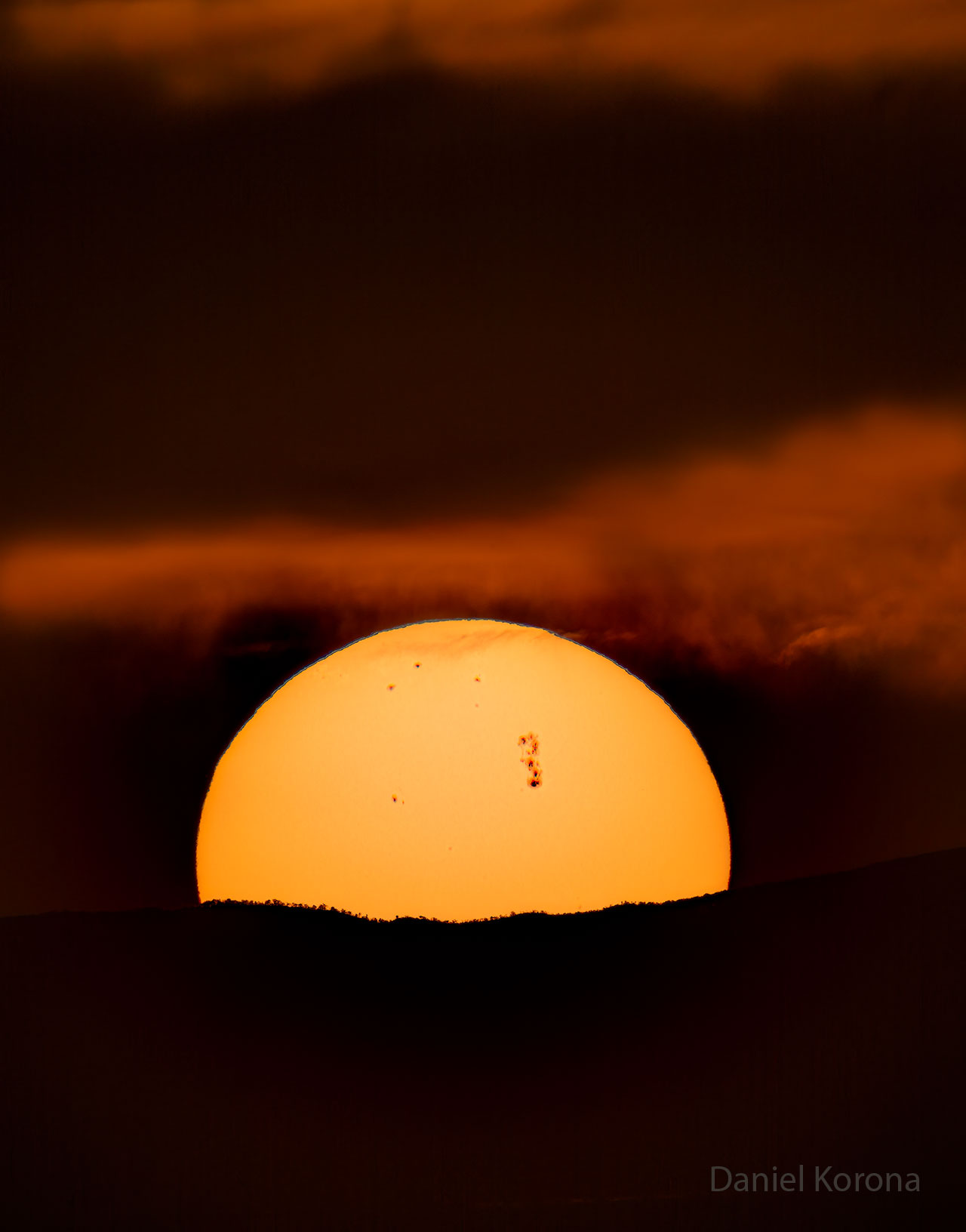 APOD: 2026 February 8 � Active Sunspot Region 4366 Crosses the Sun