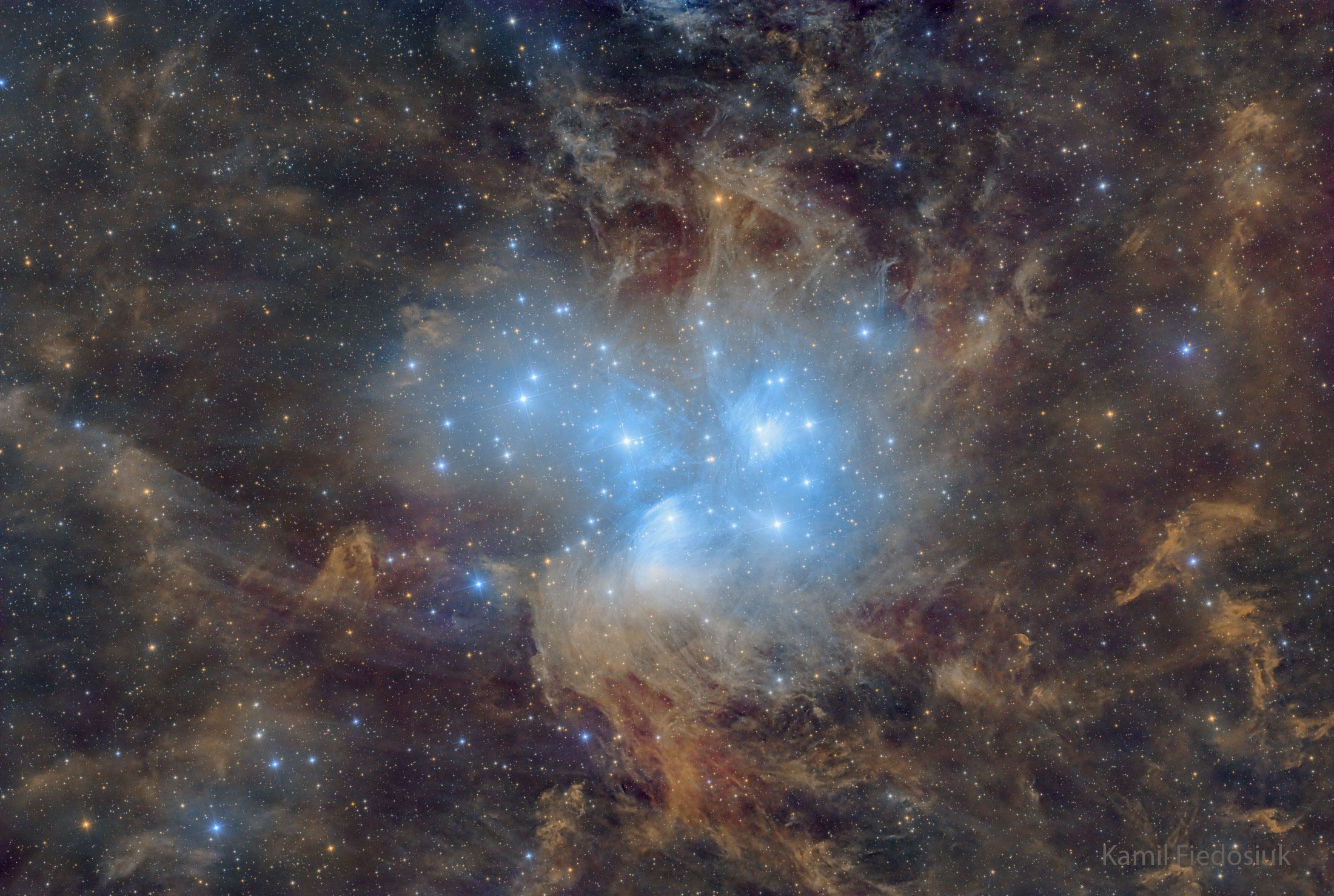 APOD: 2026 February 23 Á Pleiades: The Seven Sisters Star Cluster