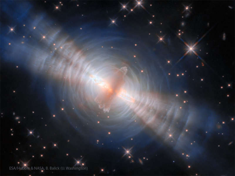 APOD: 2026 February 25 Б The Egg Nebula from the Hubble Telescope