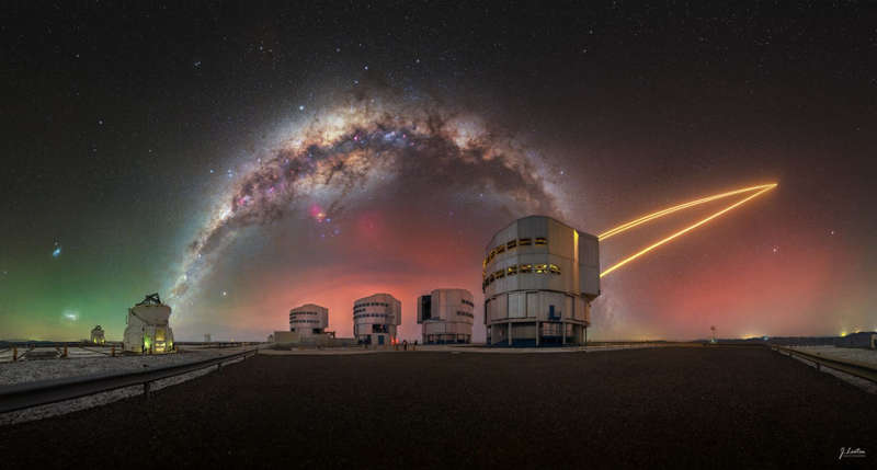 APOD: 2026 March 10 � Sky Glows over Paranal Observatory