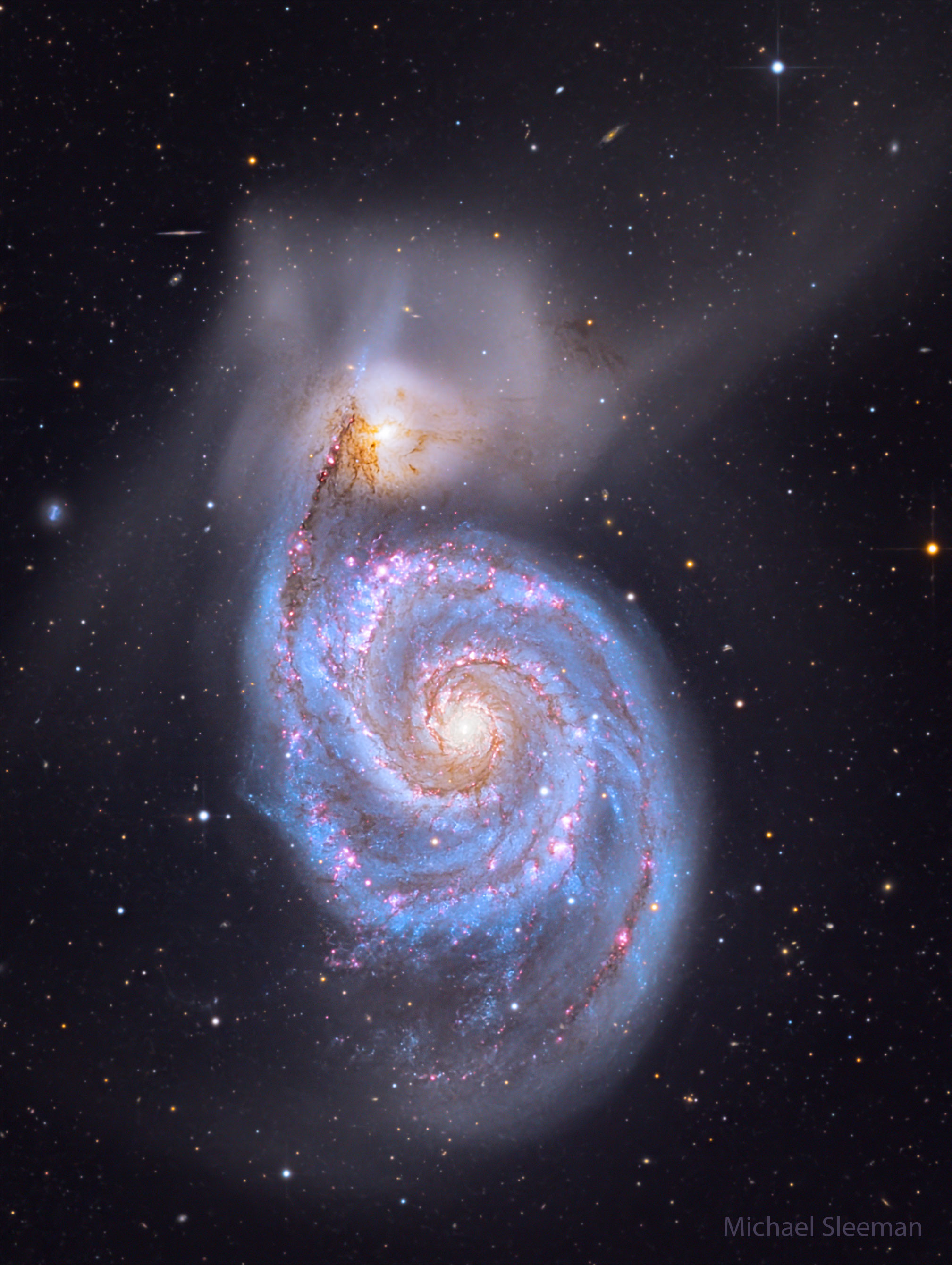 M51: галактика Водоворот