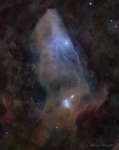 APOD: 2026 April 7 � IC 4592: The Blue Horsehead Reflection Nebula