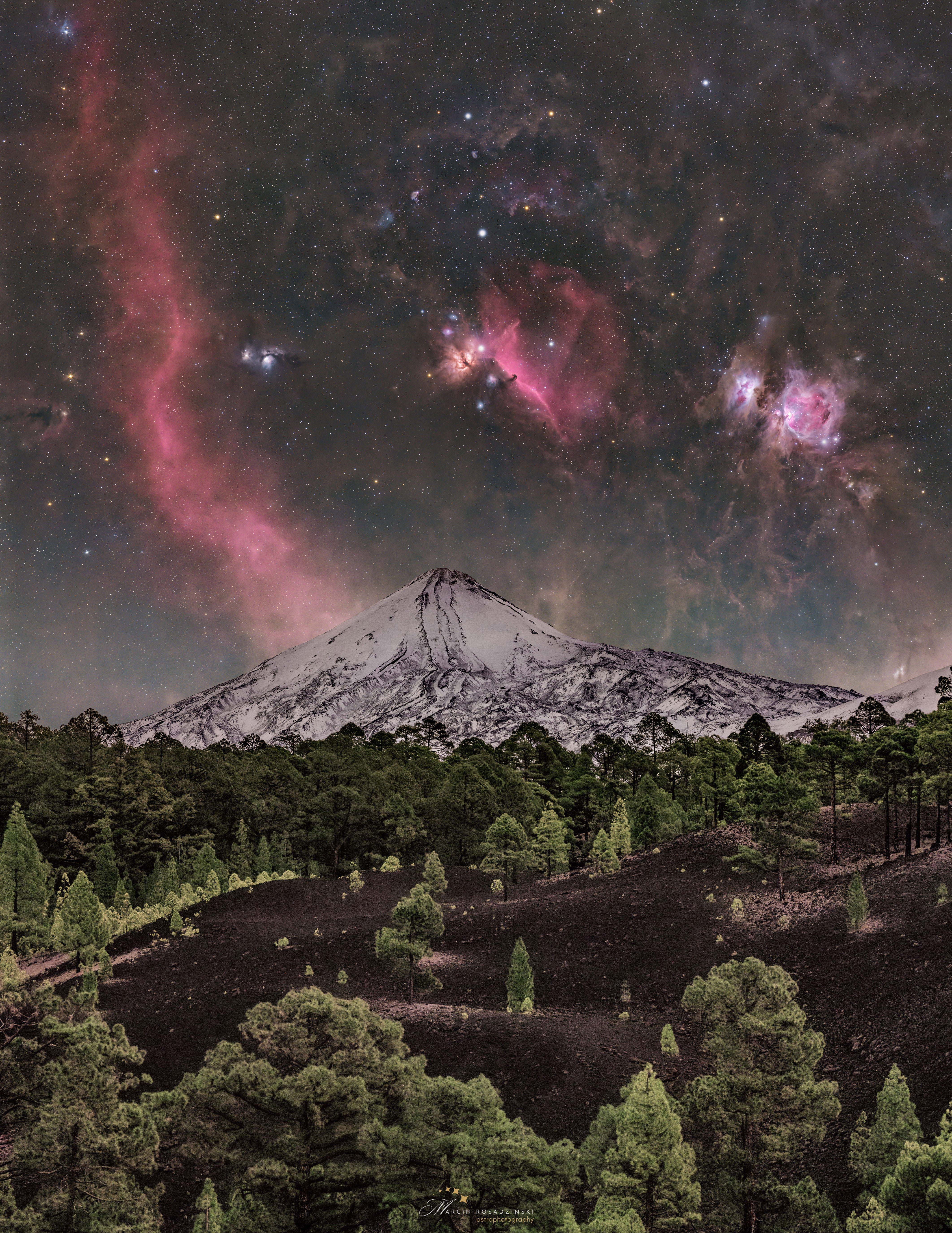 APOD: 2026 May 5 � Orion over Mount Teide