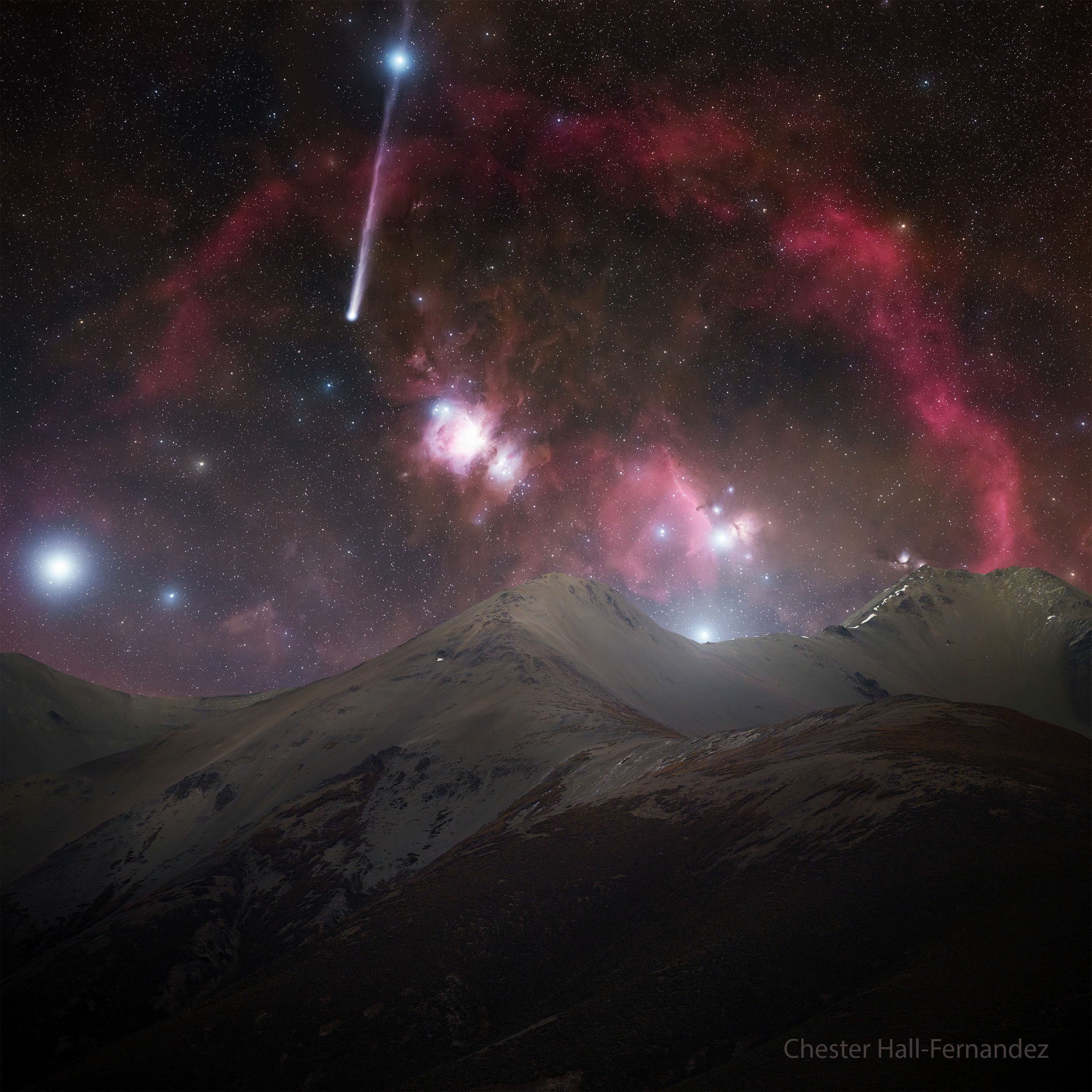 APOD: 2026 May 15 � R3 PanSTARRS: An Orion Comet