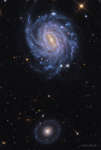 APOD: 2026 May 26 � NGC 3660 and Burcins Galaxy