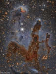 APOD: 2026 May 31 � Eagle Nebula Pillars in Infrared from Hubble