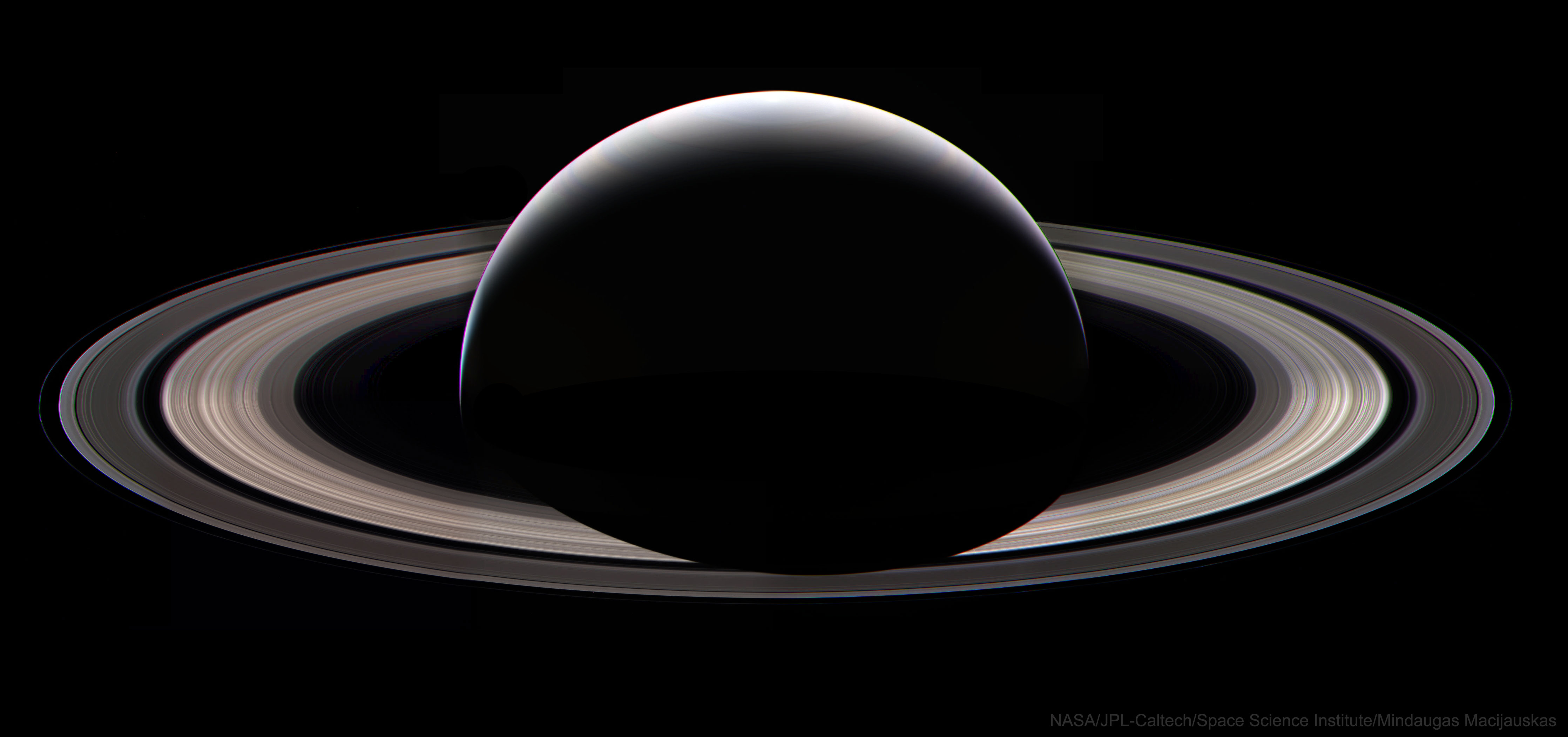 APOD: 2026 June 1 Б Saturn at Night