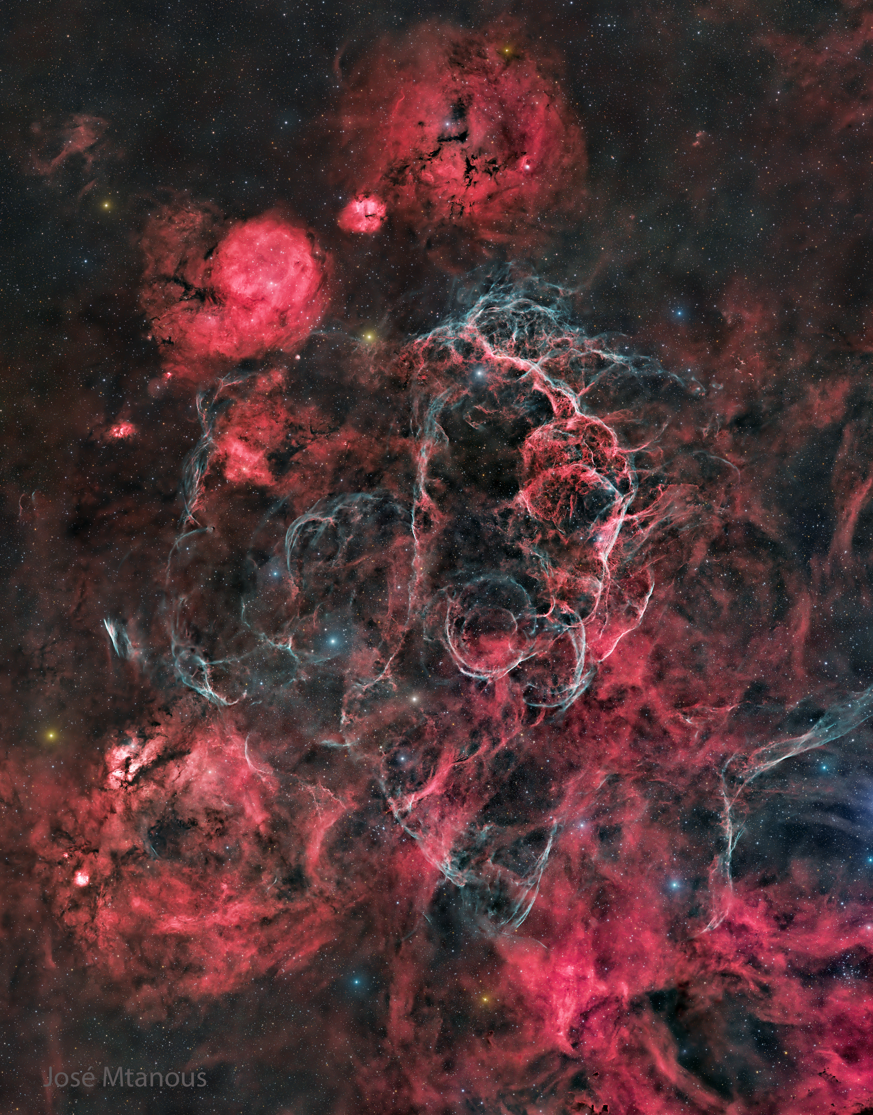 APOD: 2026 June 2 Б The Vela Supernova Remnant