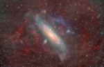 APOD: 2026 June 3 � Andromeda Through Gas and Dust