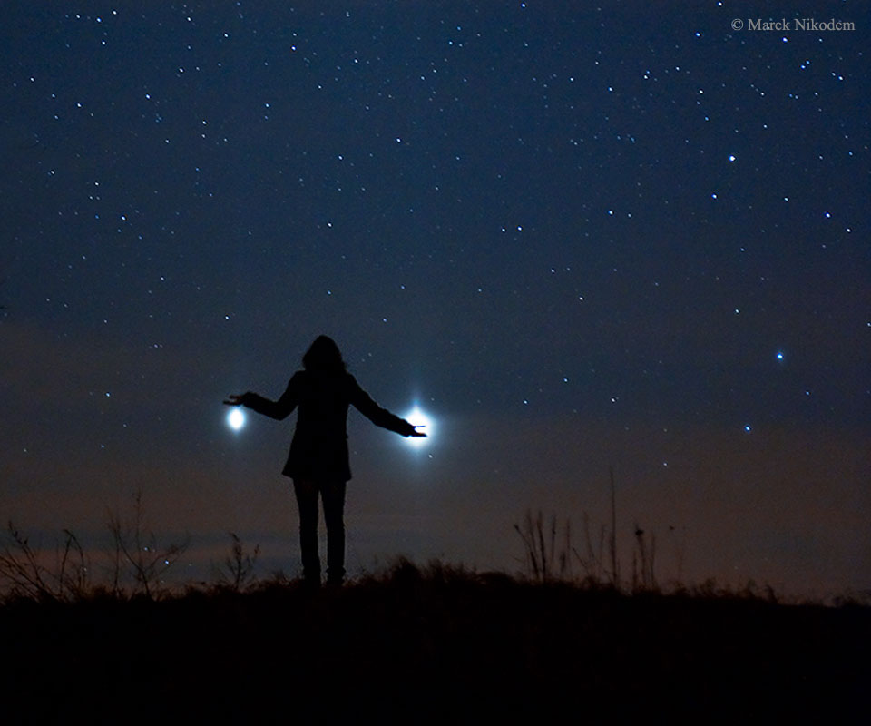 APOD: 2026 June 7 � Jupiter and Venus from Earth