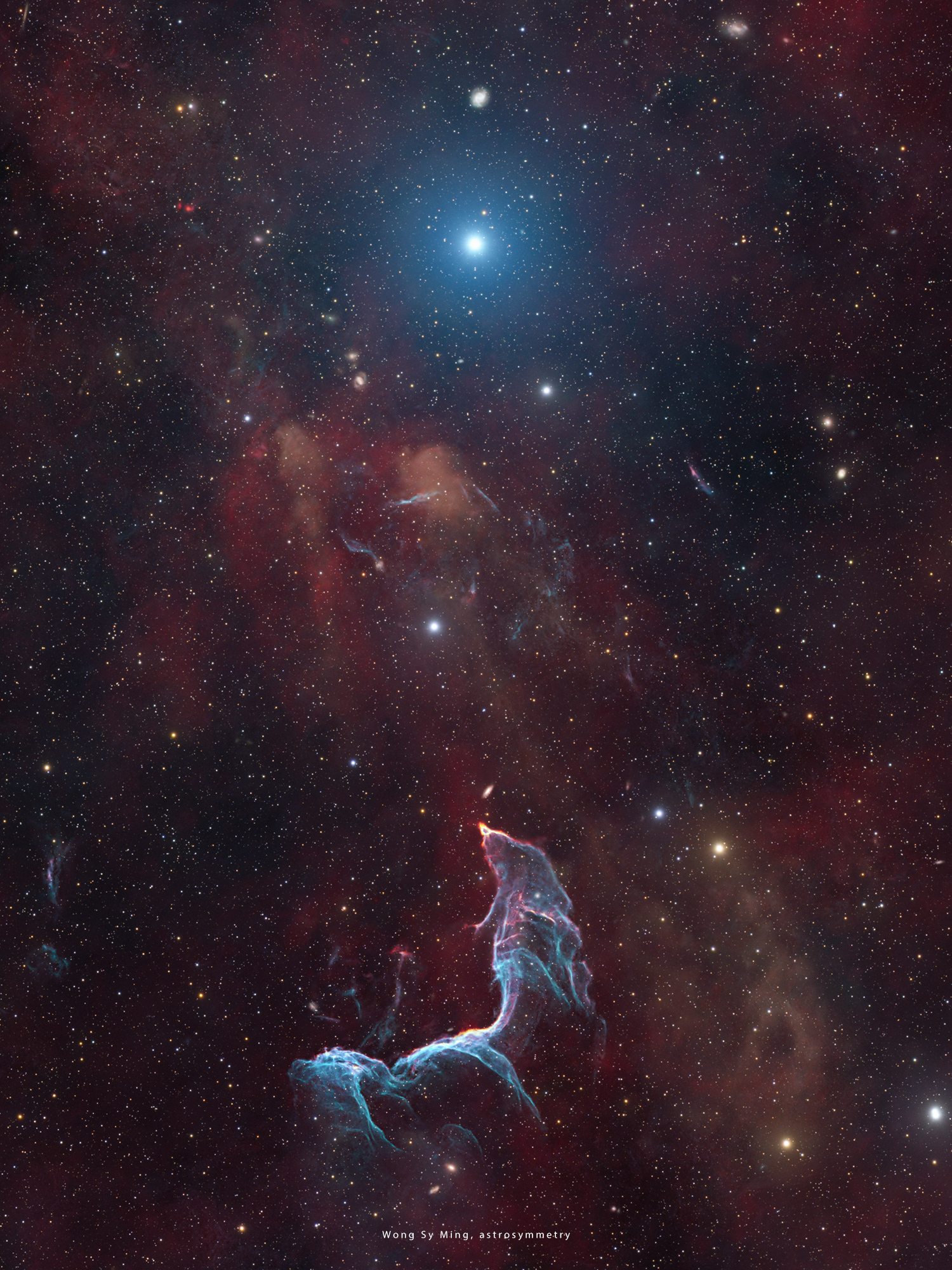 APOD: 2026 June 11 � The Mermaid Nebula Supernova Remnant