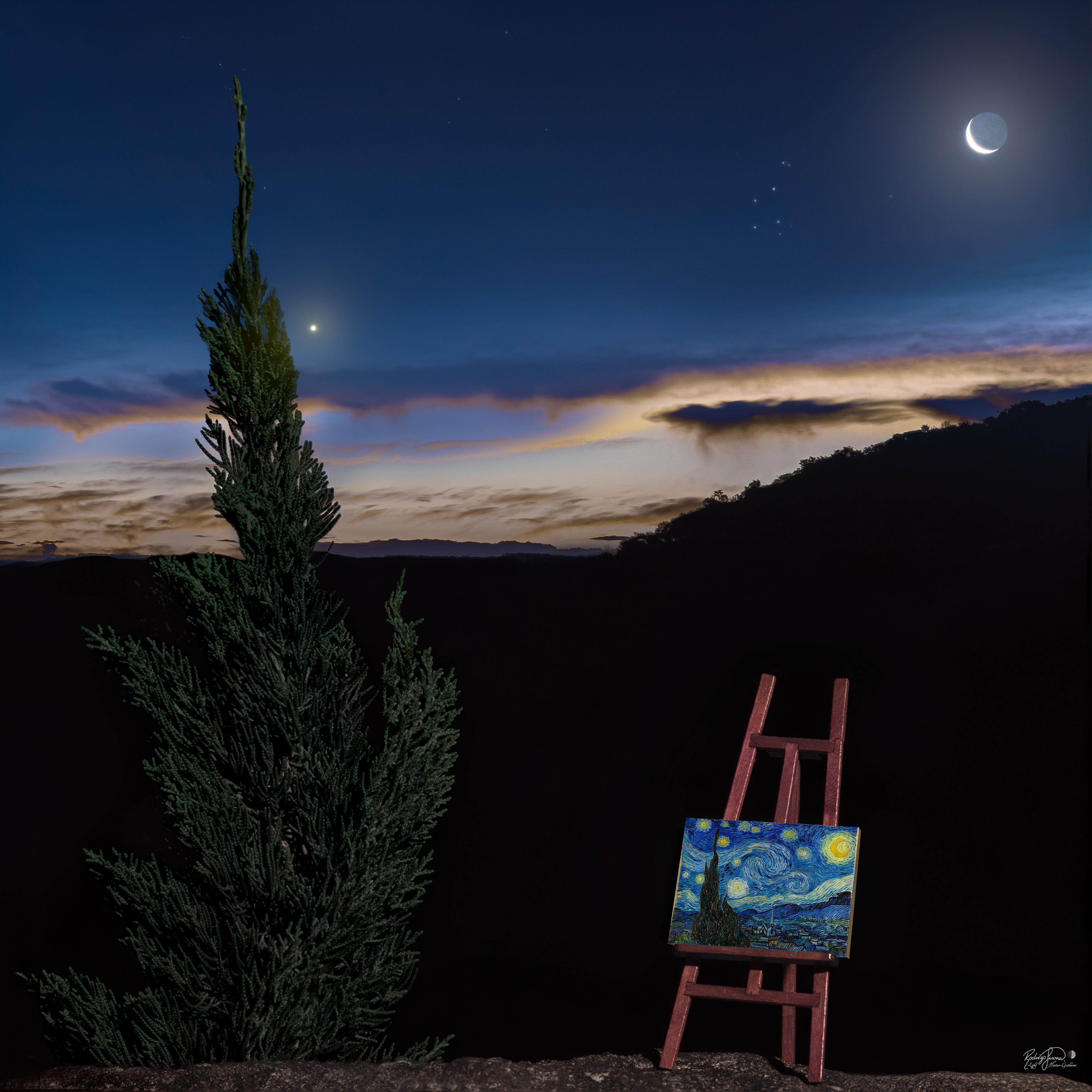 APOD: 2026 June 19 � Starry Night II