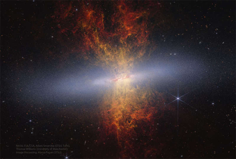 APOD: 2026 June 29 � M82: Galaxy with a Supergalactic Wind