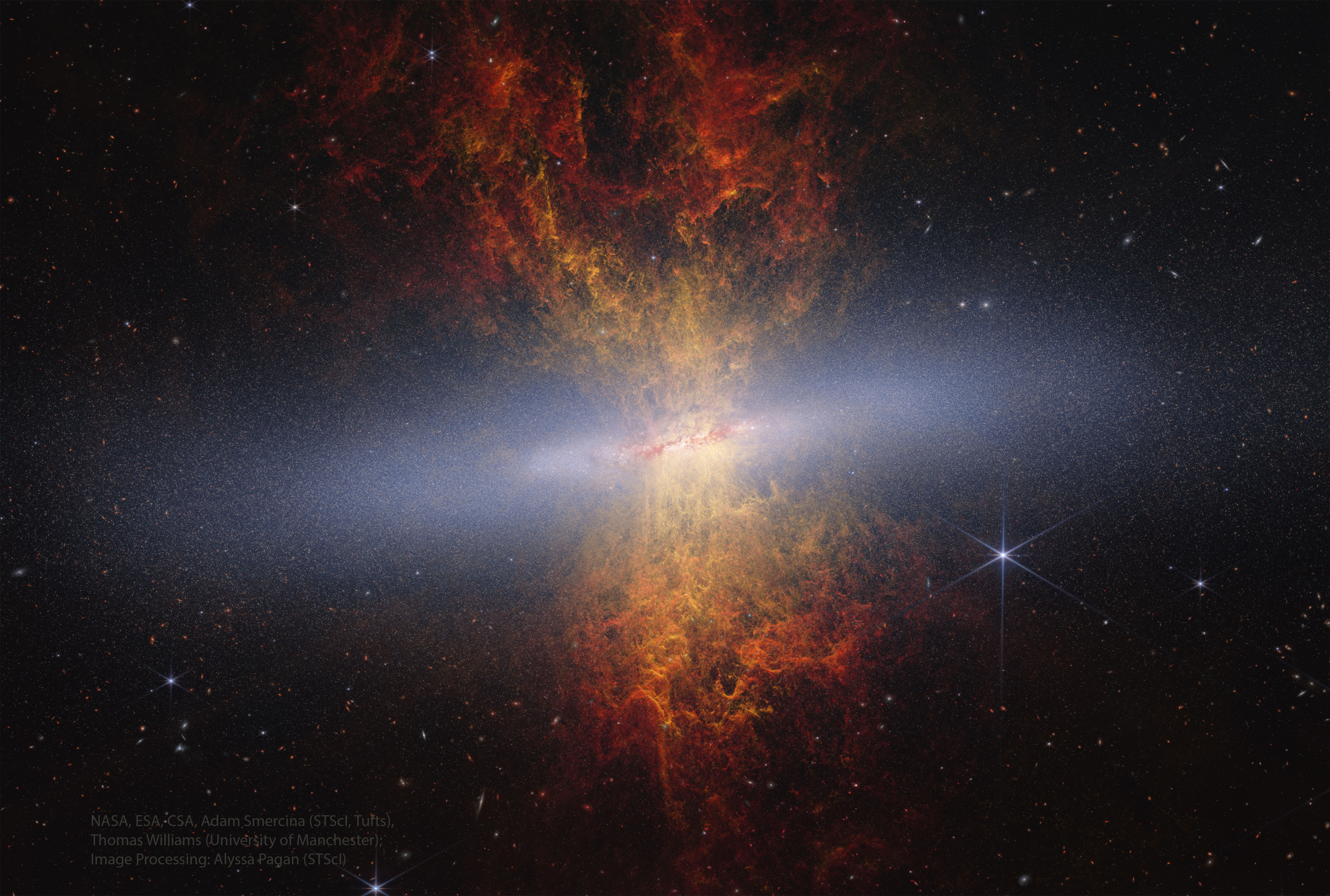 M82: галактика со сверхгалактическим ветром