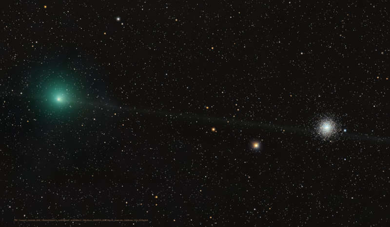 APOD: 2026 August 8 � A Messier Moment for Tempel 2