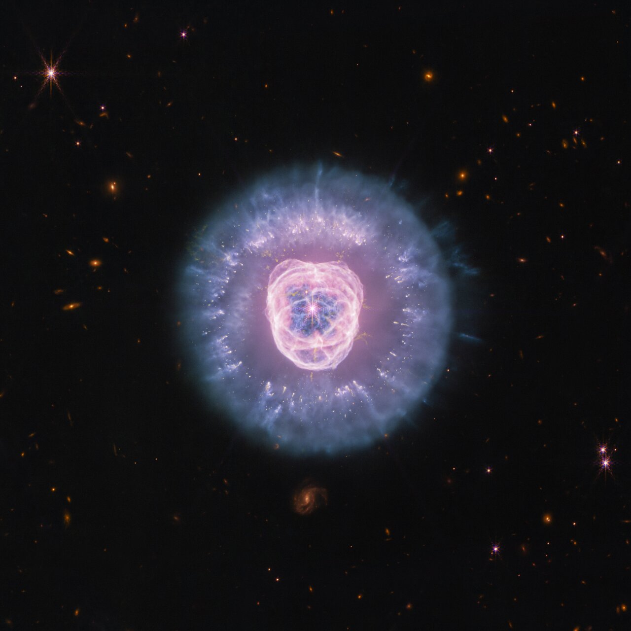 APOD: 2026 August 26 Á JWST Images The Lion's Head Nebula