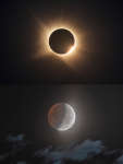 APOD: 2026 August 29 � Eclipse Pair