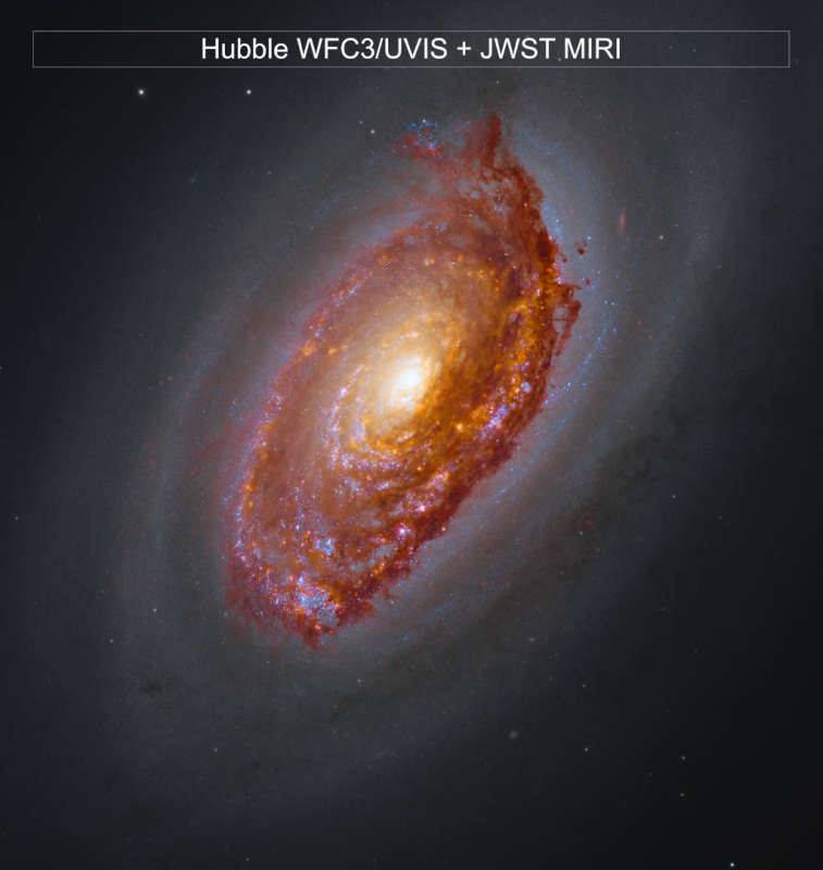 APOD: 2026 September 16 � Webb's View of M64