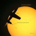 APOD: 2026 September 22 � Chance Triple Alignment: Plane, Space Station, Sun