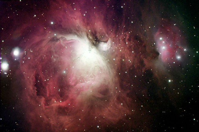 The Orion Nebula in Hydrogen