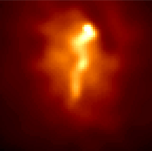 Eibell 1795: ohlazhdayushiisya potok v skoplenii galaktik