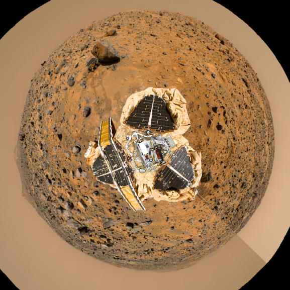 Slightly Above Mars Pathfinder