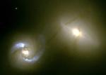 NGC 1410/1409: Межгалактическая труба